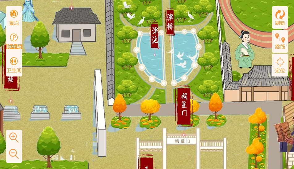 保亭手绘地图景区语音讲解导览系统：智慧景区建设的基石